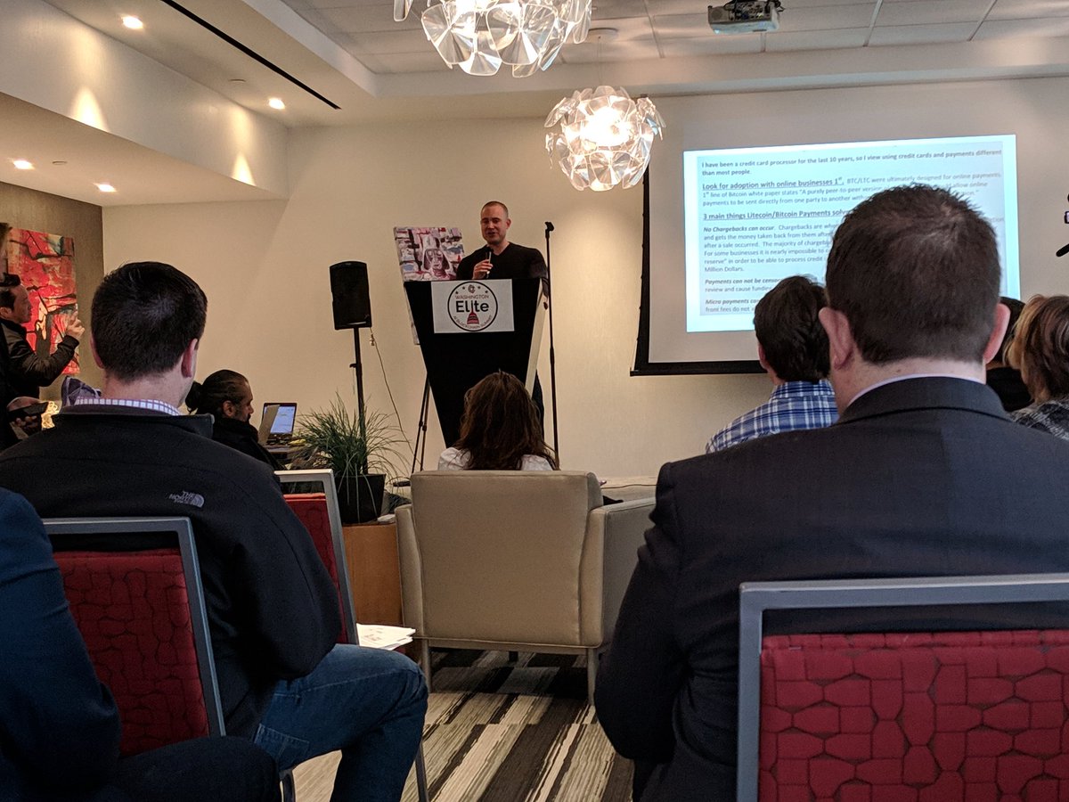 JacqueFinn's tweet photo. Made it to @WashingtonElite this weekend to discuss AI, #blockchain, &amp; the ultimate #crypto &amp; digital data storage solution @DataBunkerSafe 😁

Just a few of the excellent people here! @NetworksManager @johnkim77 @jonnylitecoin https://t.co/eNFdIwvF8U