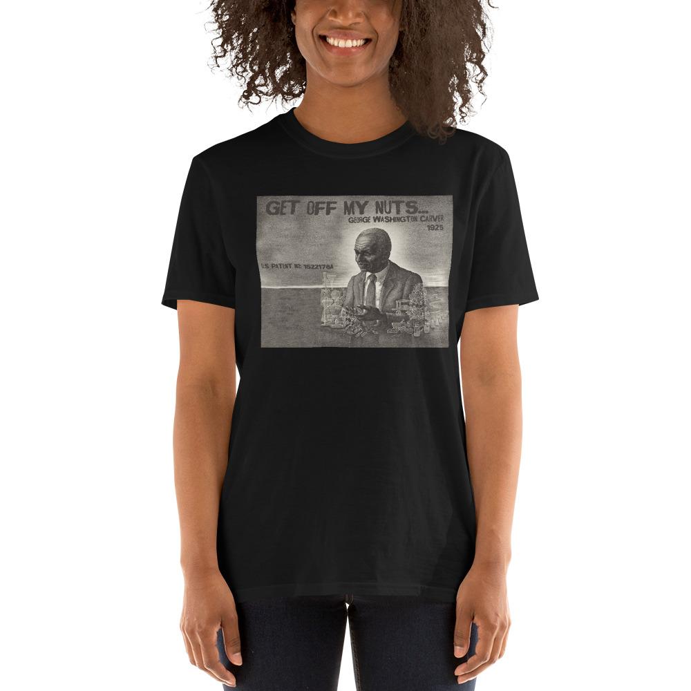 balbert3's tweet photo. @desusnice Check out the George Washington Carver t-shirt I made a few weeks ago. In reference to his first peanut patent.
Have it in a hoodie too.
#GetOffMyNuts
https://t.co/L3UIATJNSD https://t.co/4DMeTNwbVv