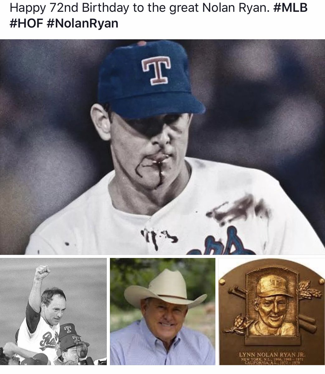 CBSAghacks's tweet photo. A day late doesn’t mean we don’t mean it just as much. Happy Birthday Nolan Ryan! #cbsa #trainwithapurpose #happybelatedbirthday #toomanybirthdaystoremember #baseballlegacy https://t.co/NycFU0Cr2J