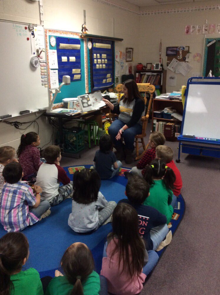 Thank you <a href="/Woodland_JCS/">Woodland Elementary</a> for teaching our students to love reading so much. I had so much fun reading to Mrs. Johnson’s class this am! @DrKarenReach1