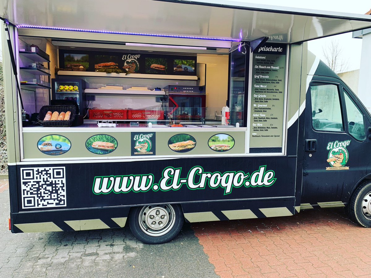 el_food_de's tweet image. Stück für Stück wird unser kleiner Croqo immer etwas hübscher 😃 #elcroqo #croques #foodtruck #foodtrucks #foodtruckshamburg #design #folierung
