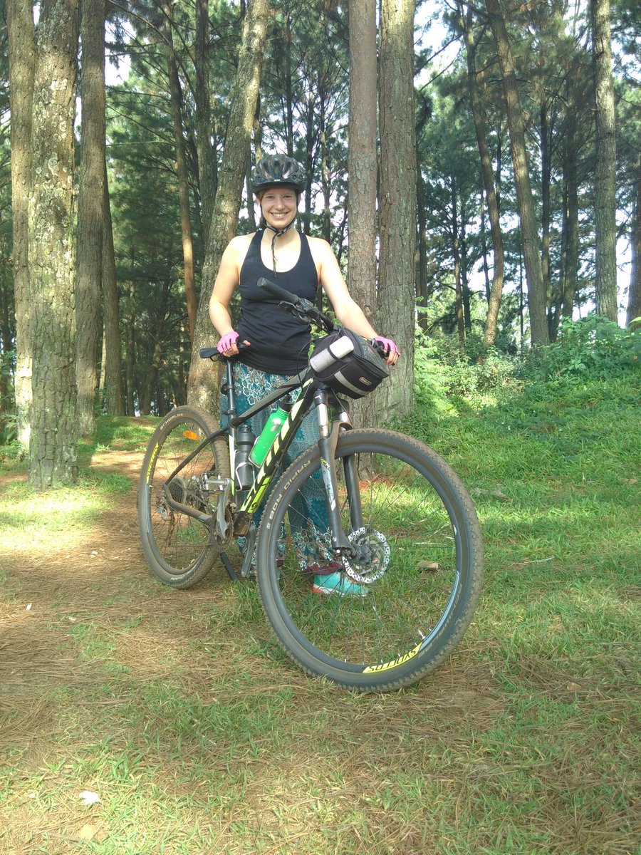 drone4land's tweet photo. Investigating cadastral boundaries by bike in Rwanda #TeamBuildingActivities #HeroesDay2019 #Rwanda . Thanks to @KasparKundert for guiding me and @RW_Adventures for the good Mountain bike https://t.co/H0KI70Egl3