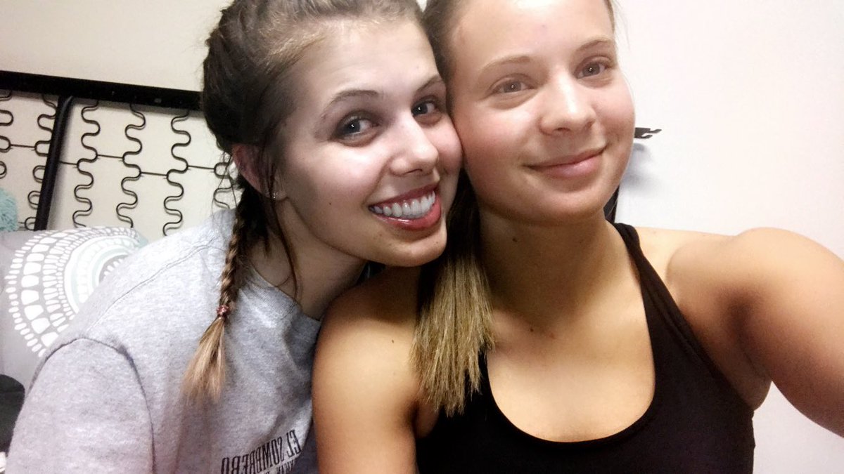 aspen_galster's tweet photo. Happy birthday to the woman that kept me sane while having to live in a freaking closet all freshman year♥️ Have the best birthday yet, I hope 20 treats you well!🎊🎈 https://t.co/QXxldlhPzu