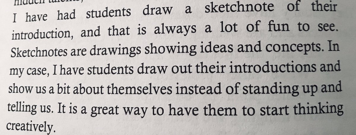 AlphaReader2's tweet photo. A5 once upon a time I doodled in my notes (and still do!) so SketchNotes makes so much sense to help my students show their connections and understandings.  Can’t wait to try this out, but wondered what apps (or alternate materials) others use. #edumagic #ISTETEN  #gsoechat https://t.co/xkBjSQvXOX