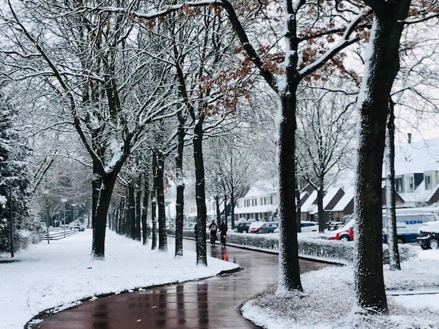 Easypathbv's tweet photo. #Thermopath heeft zich weer volop bewezen. Op deze foto's van een fietspad in @GemeenteEde zie je dat het fietspad de afgelopen dagen #sneeuw - en ijsvrij zijn gebleven. Meer weten? Neem contact op of klik hier: https://t.co/ykNfXwdMhL Easypath: #Veiligfietsenmetplezier https://t.co/dXffm0ZyVI