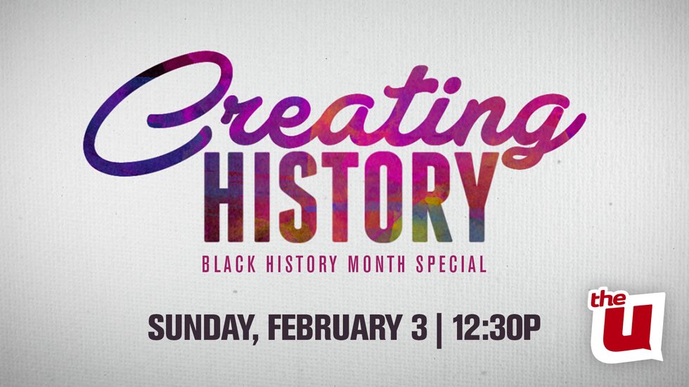 wciu's tweet photo. Catch ‘Creating History’ SUNDAY AT 12:30P on The U!
https://t.co/QMTBsOAJ8c
#BlackHistoryMonth2019 #BlackHistoryMonth #chicago #ChicagoHistory https://t.co/kDLQHrrWdG