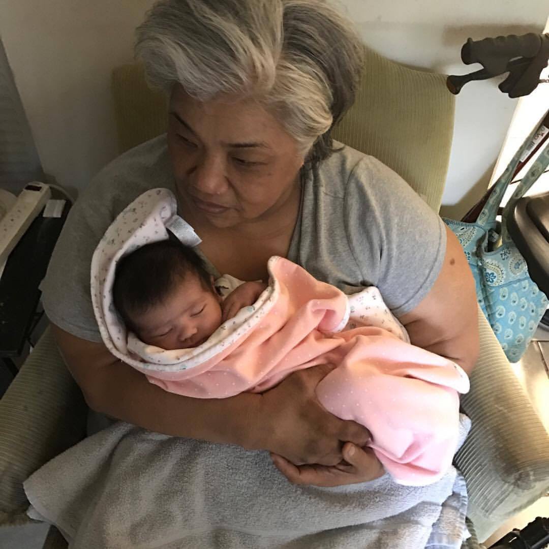 AnaePrue's tweet photo. Flash back Friday. My momma and now 18 months baby girl Liliana. #mixedbabies #samoan #german #islandside #stronginthisone #luckypopa #lilibean #nana https://t.co/JyvxZF0fn4