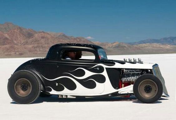 Check out those flames!!! 

#JohnnyLawMotors #hotrod #flames #custom