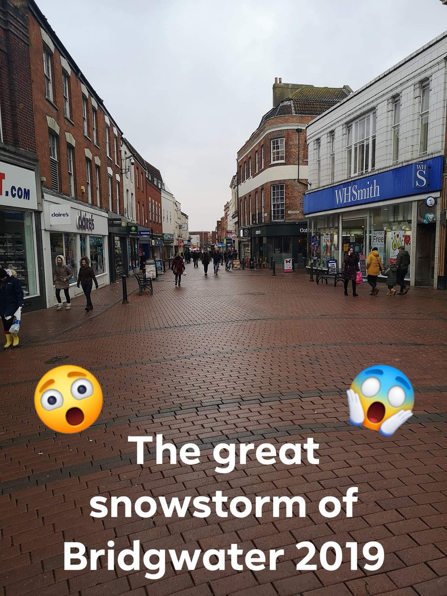 Please be careful out there. 

Bridgwater town centre is looking treacherous. 

If you're feeling brave...
facebook.com/events/3586125… 

Doors at 7pm x

<a href="/Cobblesuk/">The Cobblestones</a> 
<a href="/RandomHandUK/">Random Hand</a> 
<a href="/CrookedLSons/">CrookedLittleSons</a> 
<a href="/Po_Lice_Skacore/">Po-lice</a>
