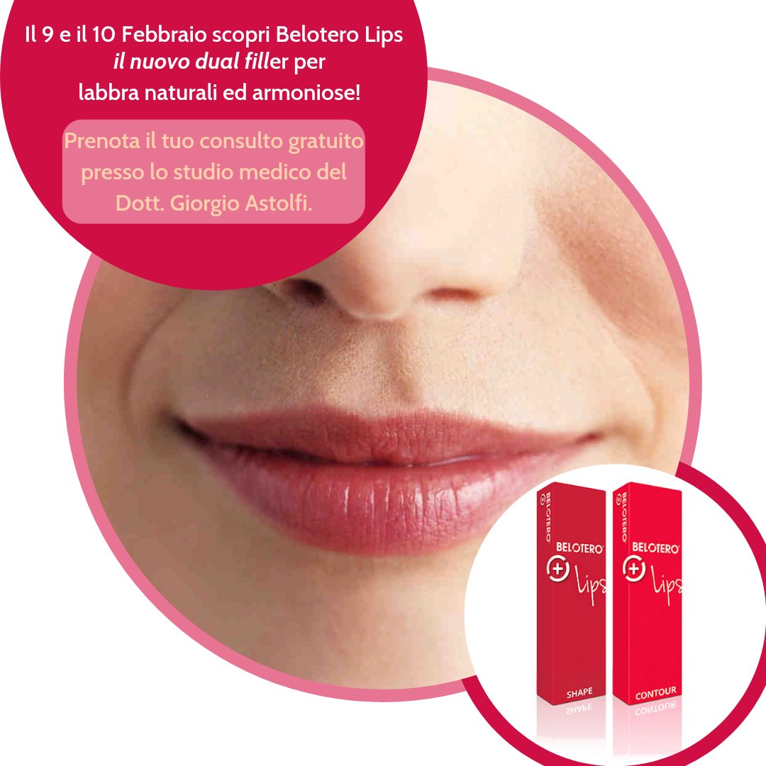 BeautyGoodNews's tweet photo. La naturalezza è il nuovo trend: nell’aspetto, nell‘atteggiamento e nello stile di vita.

Prenota il tuo consulto gratuito!
Lasciati ispirare dal Dott. Giorgio Astolfi per accedere alla promozione esclusiva:
Trattamento labbra Belotero Lips®

https://t.co/0Ejm6r0EMH

| #belotero https://t.co/EGlaY8rEj4