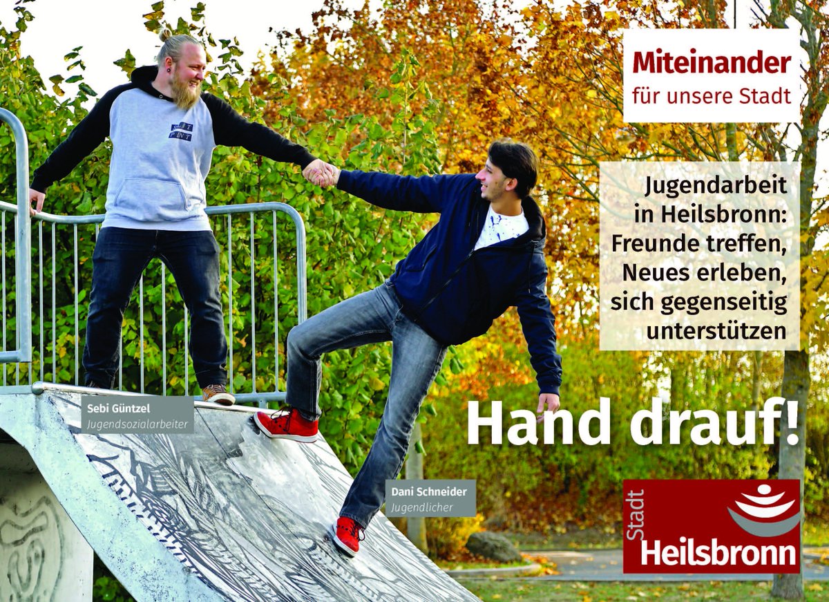 Jugendarbeit in Heilsbronn

Transparenz, Offenheit und Ehrlichkeit: 
Diese Eigenschaften zeichnen die Jugendarbeit in Heilsbronn aus.
Das Jugendzentrum spielt hierbei eine wichtige Rolle und ist ein beliebter Treffpunkt.
Miteinander für Heilsbronn: Hand drauf! #heilsbronn #juz