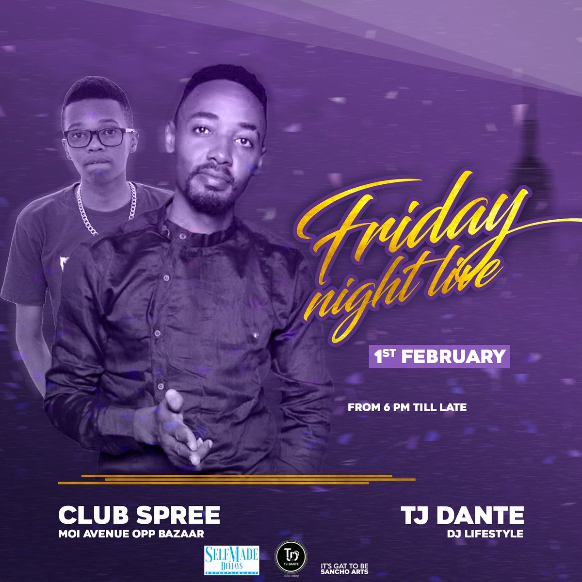 Tj_Dante's tweet photo. You see,Feb doesn't waste time its Friday already ,we turn up for the #fnl ,link up 💯🔥🔥#FridayNightLive #tj #selfmadedjsent🔥 https://t.co/4VzJ88hDqO