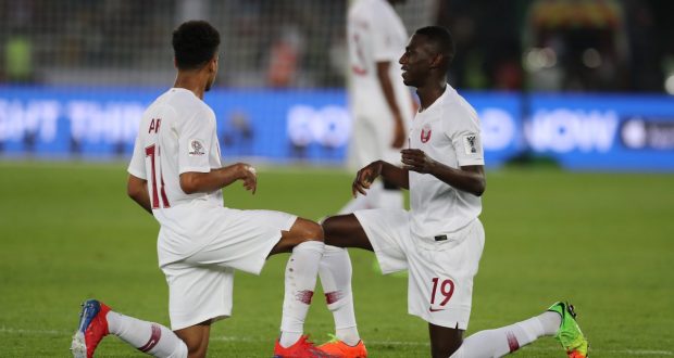 KoraMatchLIVE's tweet photo. قطر تتوج بكأس آسيا للمرة الأولى بفوز مذهل على اليابان https://t.co/8FdWBkj53r