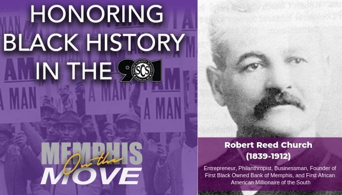 Did You Know? Robert R. Church was the first African American Millionaire in Memphis.  He founded the first black-owned bank in the city, which extended credit to blacks to buy homes and develop businesses. #MemphisOnTheMove #RobertRChurchES #Weare901