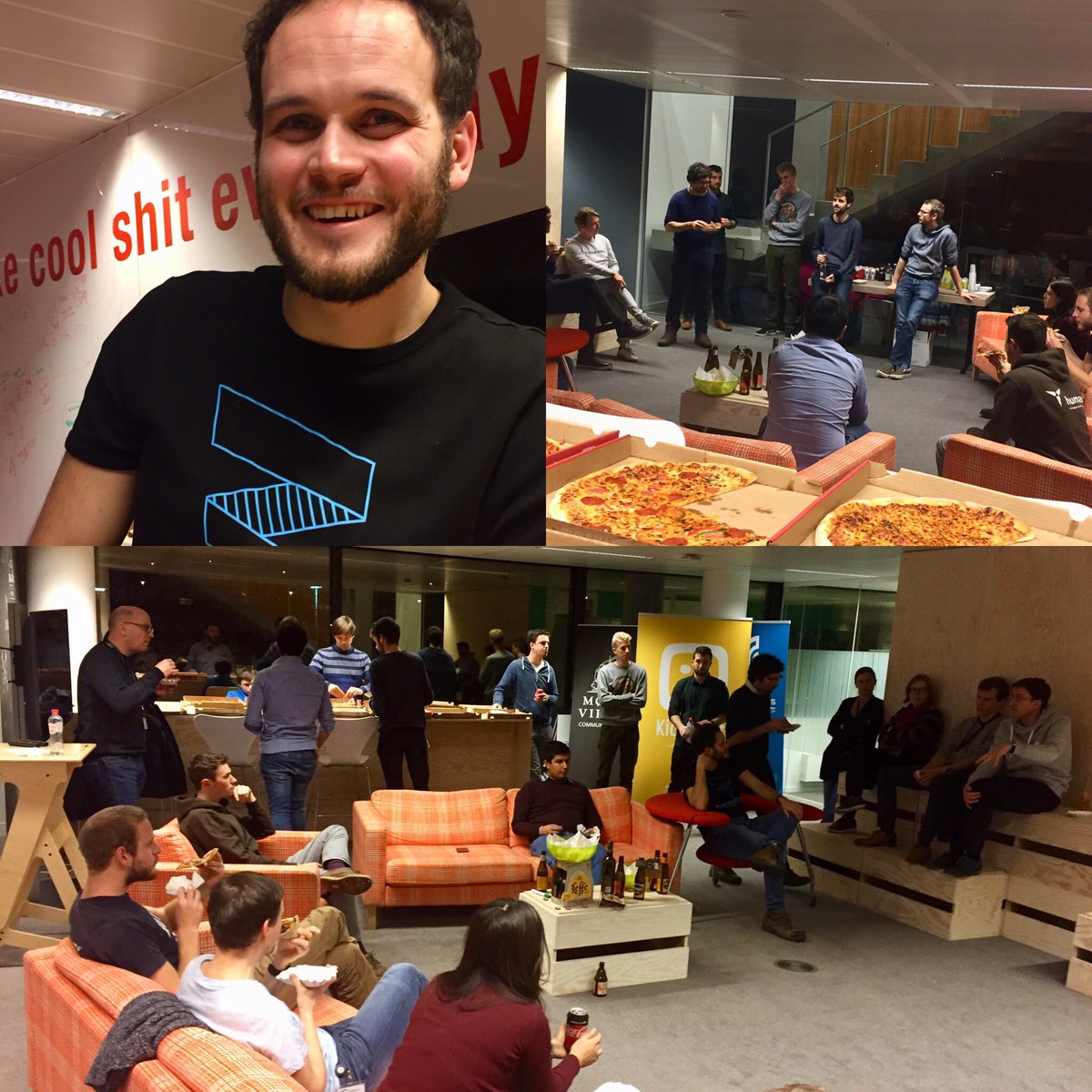 Lovely #ThirstyThursday at <a href="/startitkbc/">Start it @KBC</a> #Leuven with <a href="/Turbulent_Geert/">Geert Slachmuylders</a> <a href="/TurbulentHydro/">Turbulent</a> Sharing their story on #bootstrapping, the 📈📉 of scaling hardware internationally, and a 💚mission to bring #cleanenergy to remote locations - inspired by nature 💪🏻