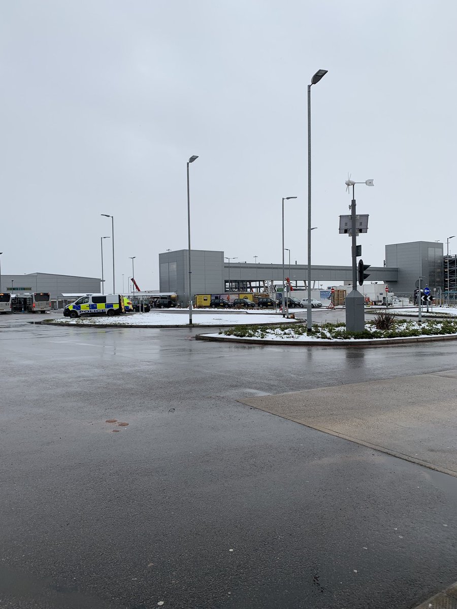 So this is the infamous #Snowmageddon that delayed our return flight...