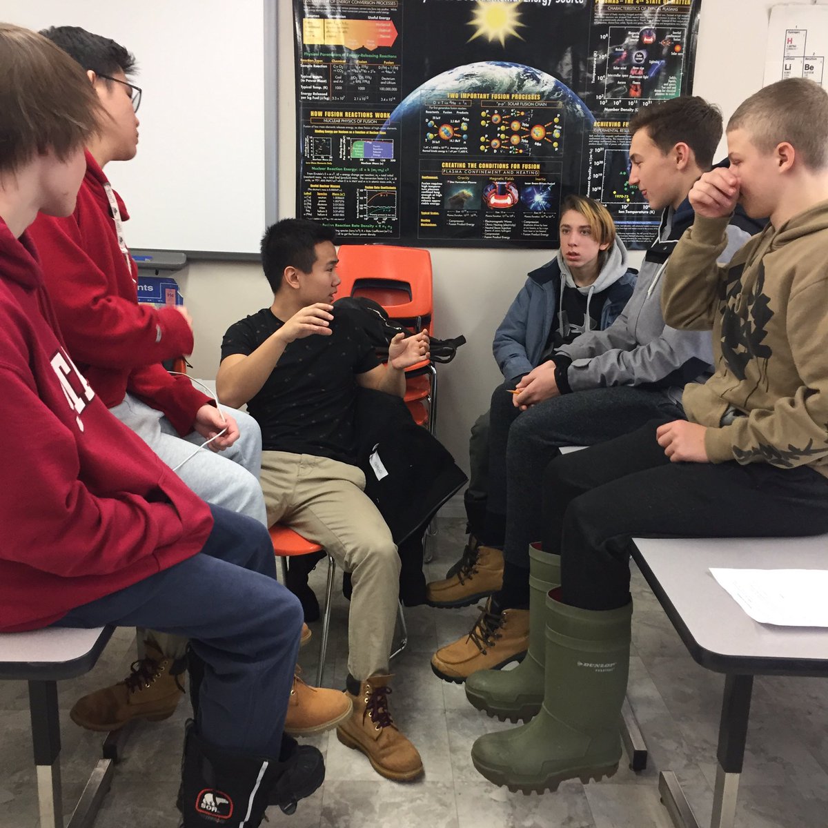 RosseauLake's tweet photo. Ss inspiring Ss at RLC’s #DISCOVERY fair. The rules of the day? Respect, engagement, and fun! #RLClearns https://t.co/xyn2aBeLPi