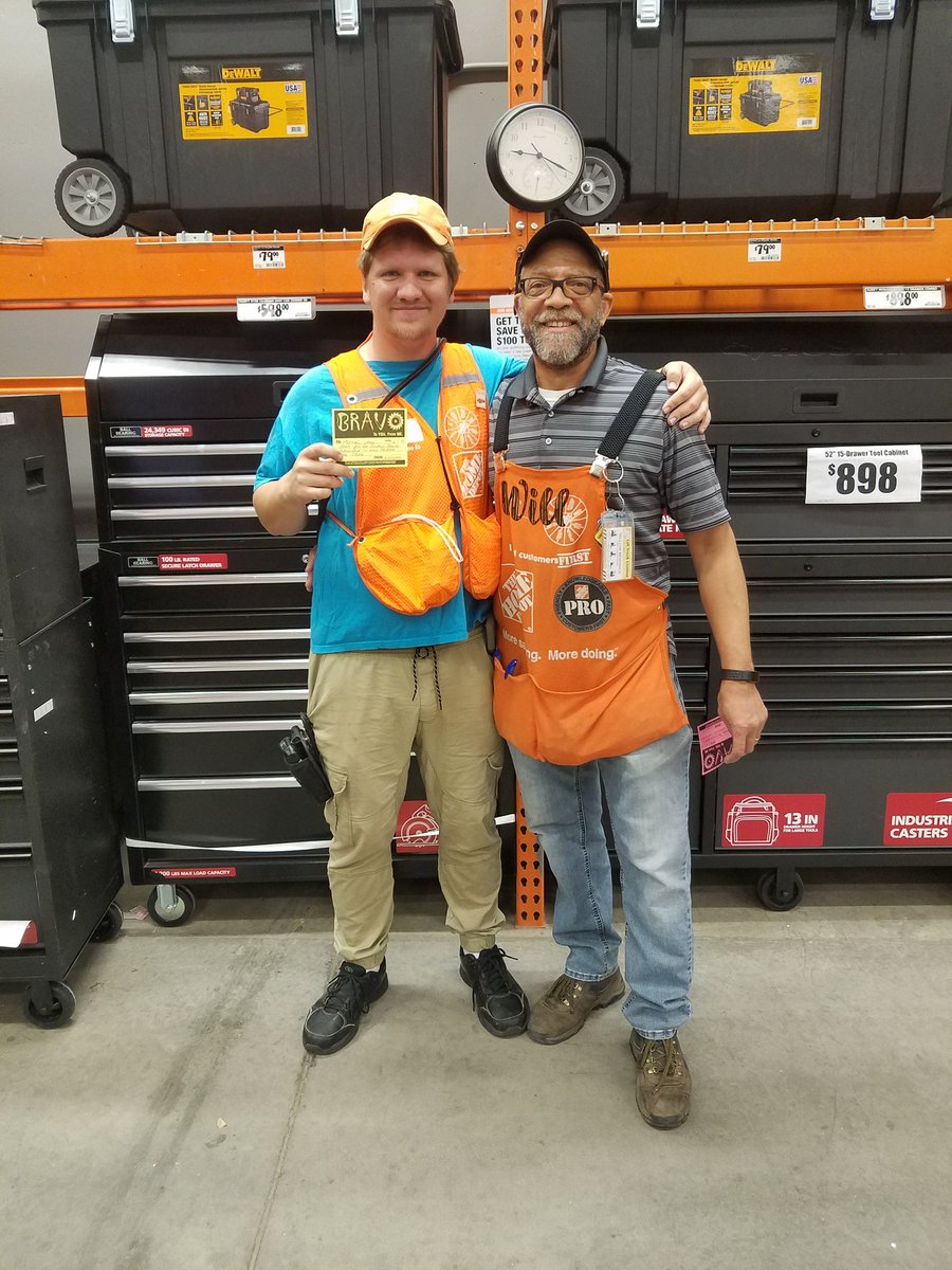 Where ever there's a call for help.......Michael shows up BIG!!!!!!!
Thank you for your support and willingness to help out the entire store.
