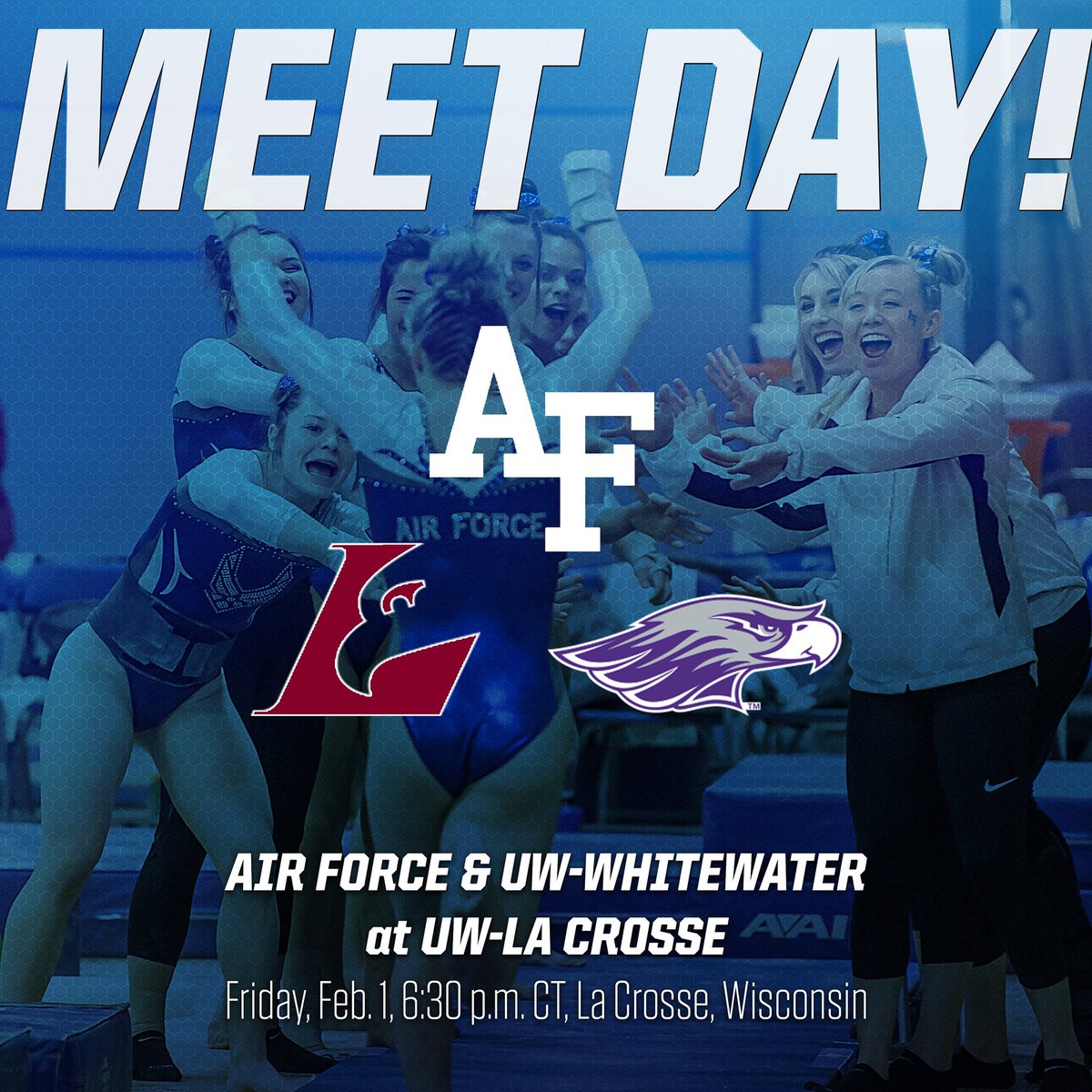 AF_WGYM's tweet photo. The cold won't stop us here in Wisconsin! Watch us attack #meet4 as we keep perfecting our routines! #whiteoutwisconsin #StrongAsOne #undeniable https://t.co/OIpshFiLa5