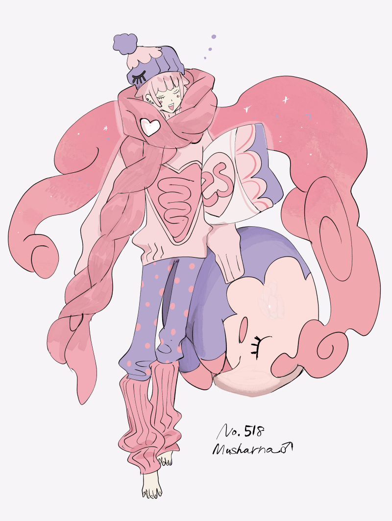 「※ポケ擬※ ムシャ~ナ♂モツ 」|ホ森のイラスト
