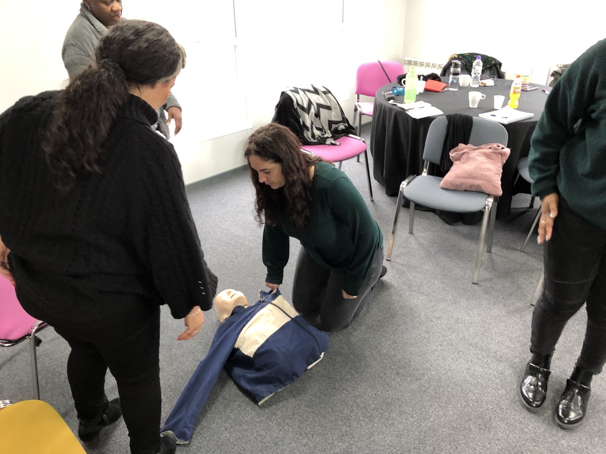 AlternativeWTTA's tweet photo. Thank you K.B.M. training for kick starting our first aid training at work. It was our first session out of three and we can't wait for the next two. https://t.co/j0KOMpF1Jw