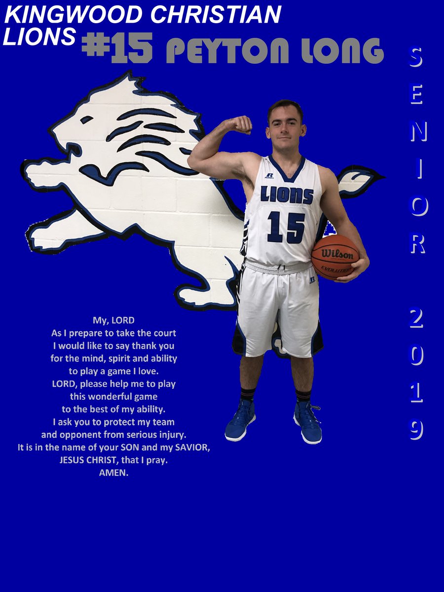 KCSBBallNation's tweet photo. #15 - Peyton Long
#KCSLions #KCSBBallSeniorNight2019 https://t.co/NR0zZAFOQz