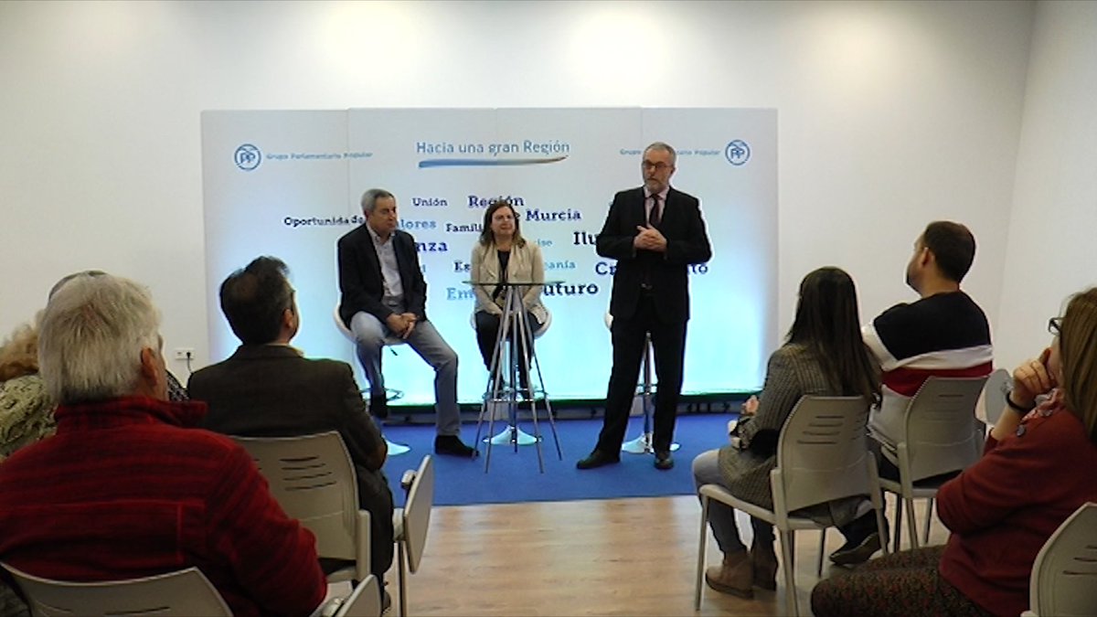 tuweb_tv's tweet photo. @PPRMurcia organiza en San Pedro del Pinatar "Desayunos con la sociedad" que pretende acercar el Presupuesto Regional al conjunto social. Según @VisiMrtnz 51 millones de euros llegarán al municipio. 22.00h Informativo Canal 1 Mar Menor-TP https://t.co/aQzlmNXRWL