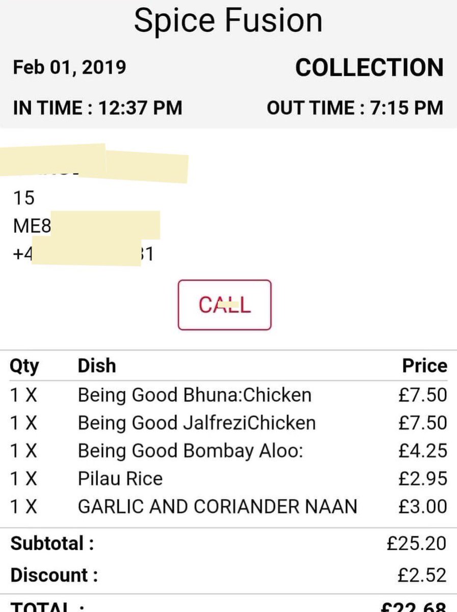 spicefusionkent's tweet photo. Ordering 7 hours in advance for our new low-fat curries suggest they are going down well with customers. #lowfat #Curry #Medway https://t.co/s6W16QJqmX