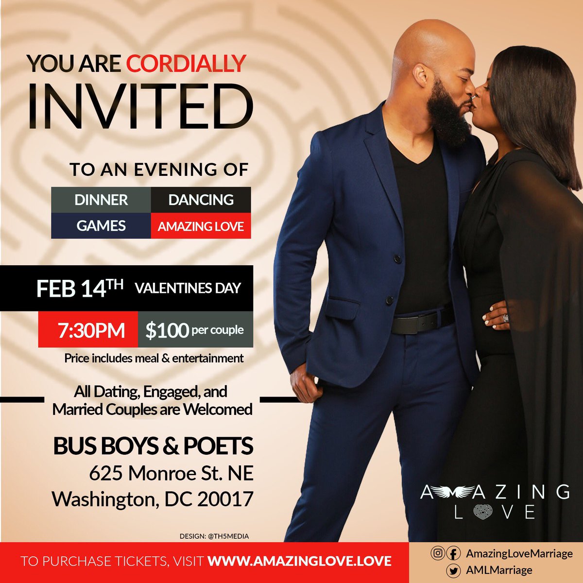 JJ_Hairston's tweet photo. Come have a fun &amp; romantic evening with @JJ_Hairston &amp; @trinahairston on Valentine’s Day!

Married couples, engaged couples, dating, or 1st date... Come celebrate love with us! 

Go to https://t.co/u52tHsmJ1k to purchase your ticket now.

See you there!!! https://t.co/QdOEQwtyCd
