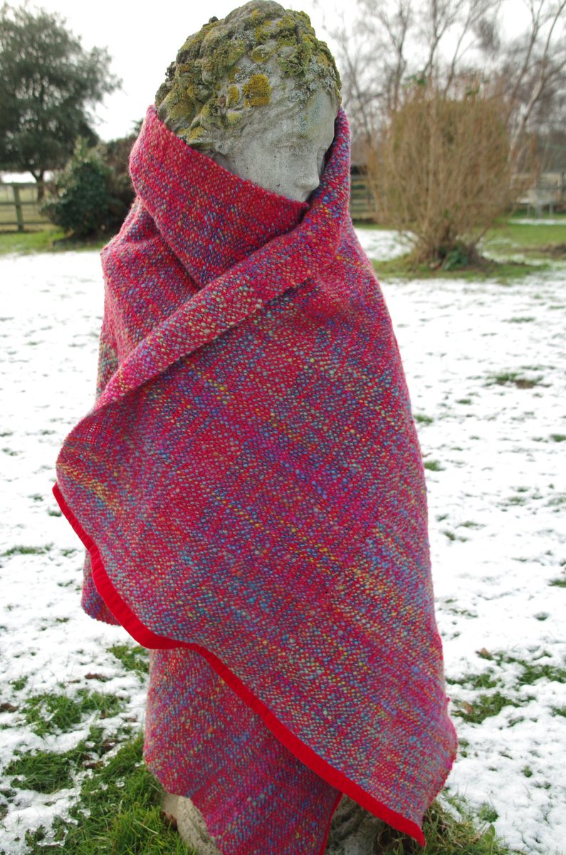 creativeweaving's tweet image. Cosy Blanket for Winter 2019 creativeweaving.wordpress.com/2019/02/01/cos…