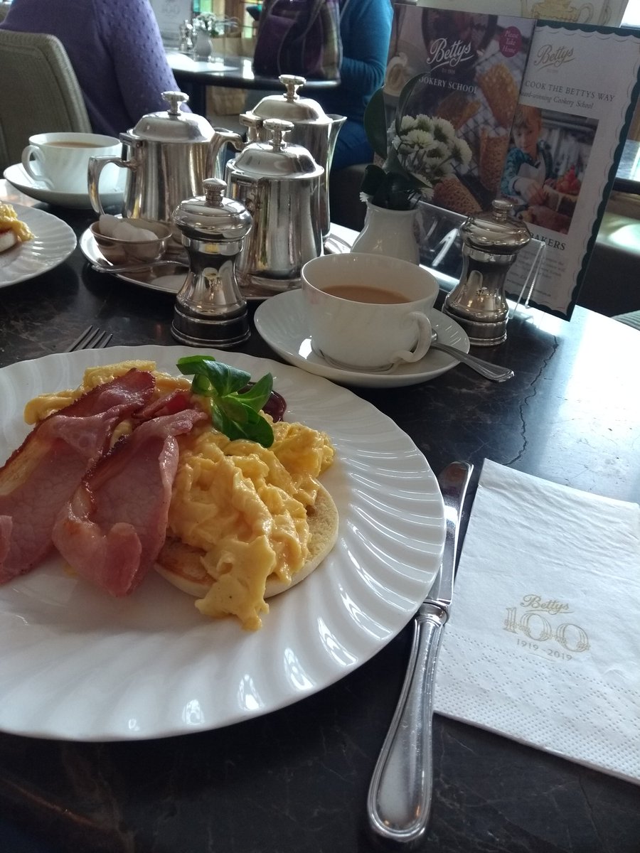 LouSkitt's tweet photo. Cannot beat a breakfast at @Bettys
Gorgeous food and lovely service from the staff at Ilkley this morning! #breakfast #birthdaypresent https://t.co/WVqknXSA3G