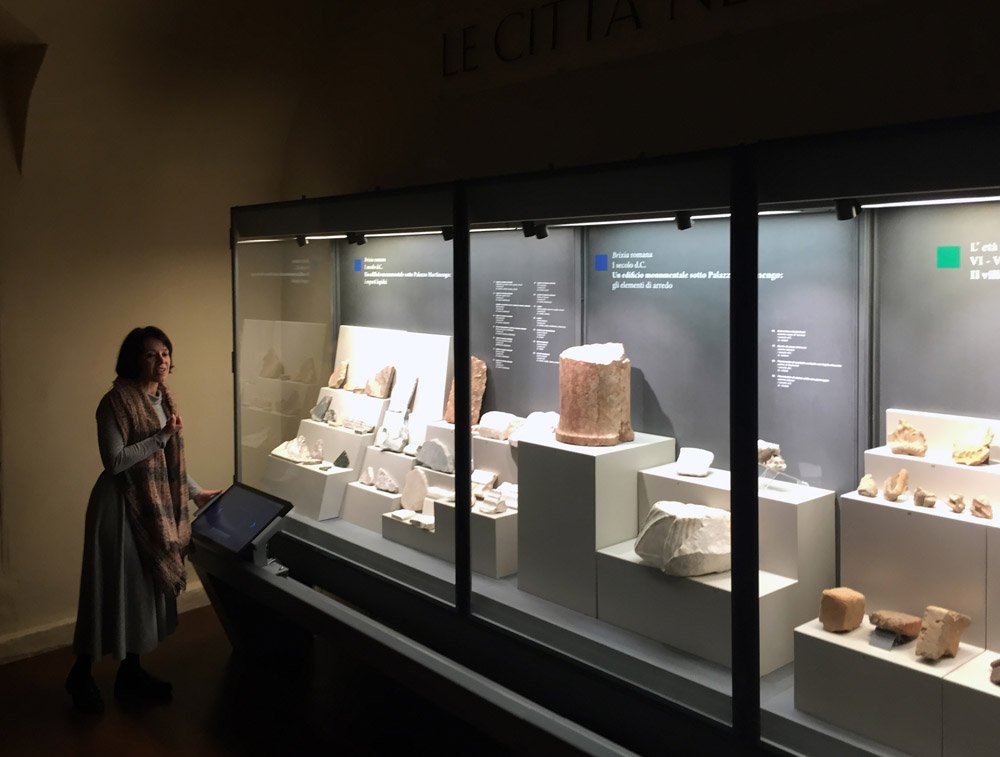 ettspa's tweet photo. “Le città nelle città”: il nuovo allestimento per Palazzo Martinengo, che valorizza i reperti mirando ad un coinvolgimento emozionale, è stato realizzato da 490 Studio, società del Gruppo ETT specializzata in  #innovazione tecnologica e #design made in Italy. https://t.co/LbjEOBGIcI