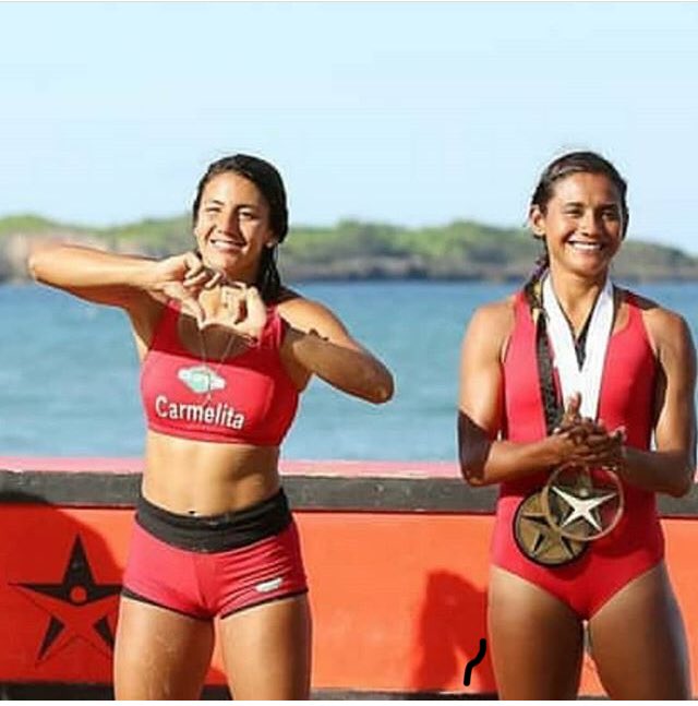 Ulivillalobos's tweet photo. Mis dos guerreras que fueron las últimas rojas de esta temporada 

Mujeres valientes y fuertes pero con un corazón inmenso que las quiero mucho y admiro demasiado #InmunidadColosal https://t.co/l2910zpa4s https://t.co/GVdo3RSa9I