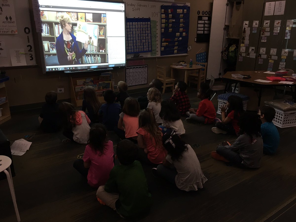 We loved watching <a href="/CE_Library/">Cimarron Elementary Library</a> for World Read Aloud Day! #cecheetahs