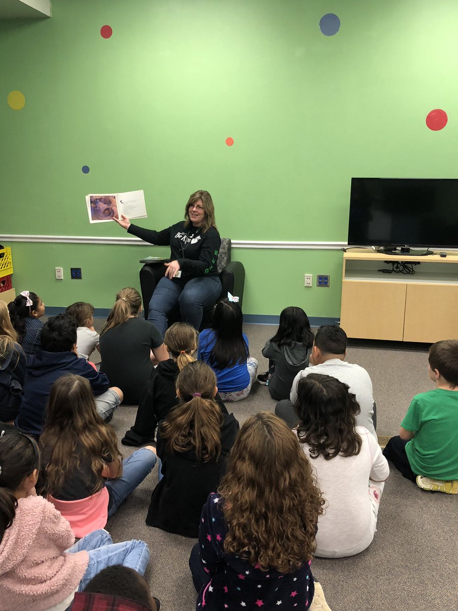 Mrs. Cosh is reading to some of our third graders as we #celebrateliteracy <a href="/PascoLiteracy/">Pasco Literacy</a>