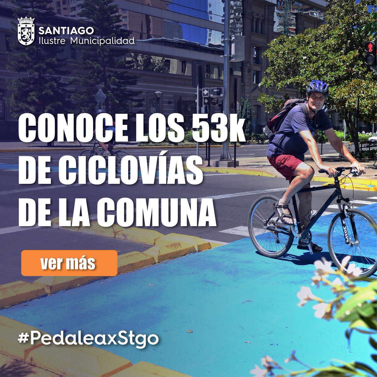Muni_Stgo's tweet image. #FebreroParaSeguirChilenosQue se mueven en bici. ¡Te invitamos a recorrer Santiago por los 53km de ciclovías que tenemos disponibles para tu flaca - o de sistemas compartidos, como #BikeStgo , que fue renovado y relanzado este viernes con nuevas estaciones y bicicletas. 🚲🚲🚲