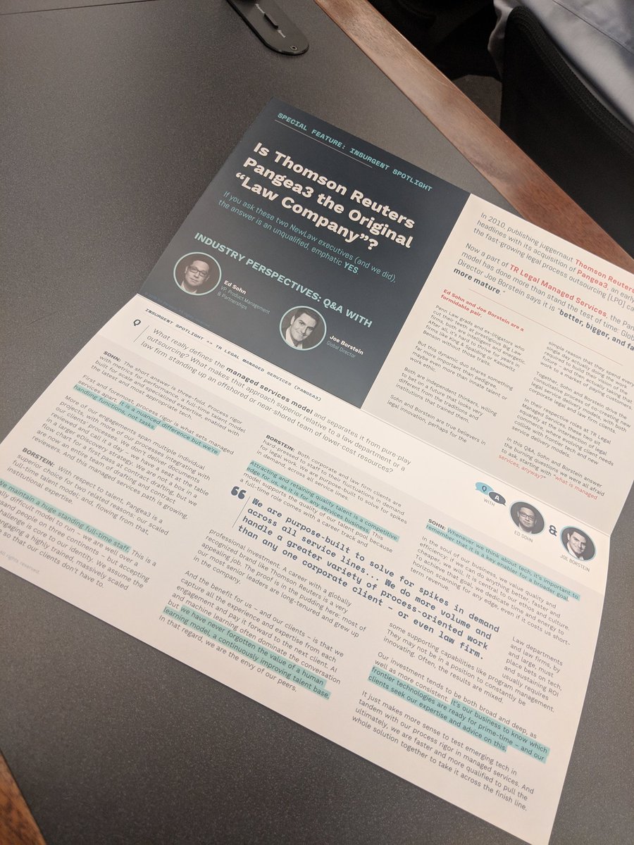 AlmaAsay's tweet photo. Can we take a moment to open our #InspireLegal folders and appreciate this insert from @jaesunum @sixparsecs?! What an engaging way to present a written Q&amp;A. https://t.co/x8Aw1I5Nqf