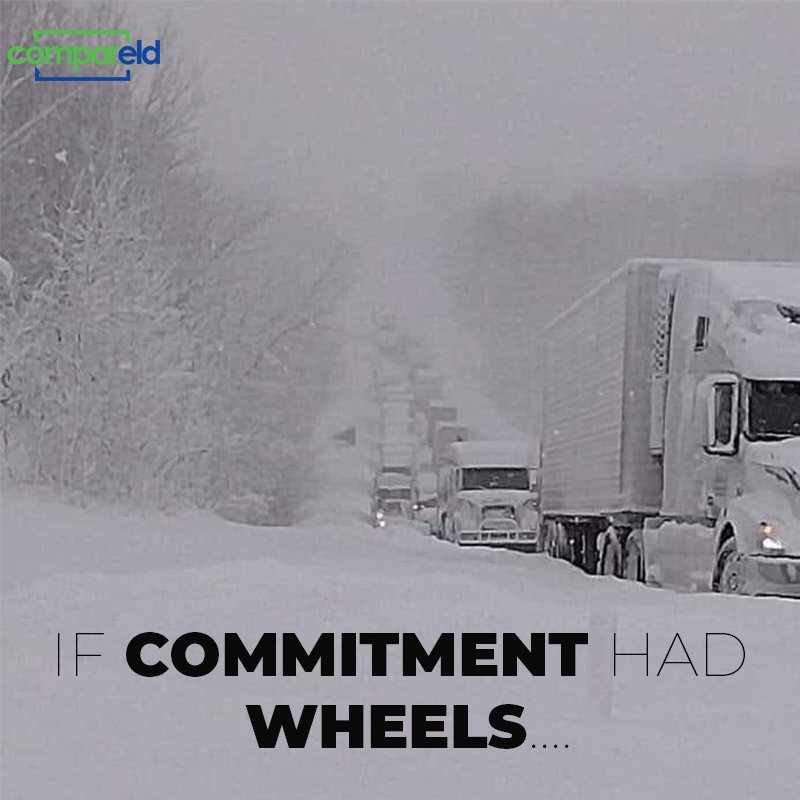 ComparEld's tweet image. Check out the #commitment level, despite the bad weather conditions.
#Truckers never fail to deliver.
#TruckDay  #Trucking #FridayThoughts