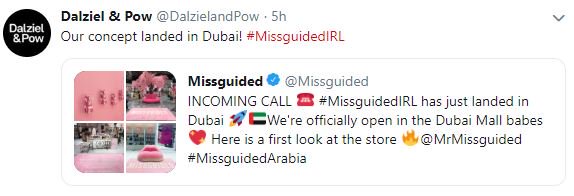 StracoRecruit's tweet photo. #TweetsOfTheWeek | Take a look at the tweets that caught our eye this week. 🎉🙌👠✂️

#StoreOpening #Missguided #AdidasUK #POP #PointOfPurchase #HatsOnForHenry #MissguidedIRL #Design #Creative #POPDisplay #ImpulsePointOfPurchase https://t.co/kR0p6r8VFD