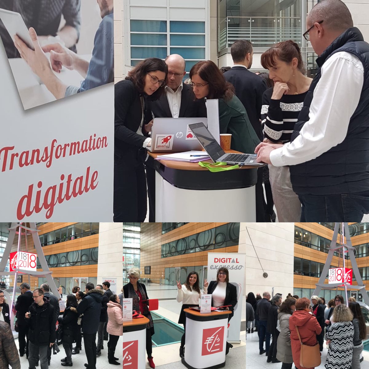 Succès de la nouvelle édition « Digital Expresso » à la Caisse d’Epargne Ile-de-France animée par nos ambassadeurs digitaux et experts métiers. Partage des nouveautés digitales.
#TransfoDigitale #Collaboratif #Tranversalité
#DigitalExpresso #DigitalByCeidf <a href="/mariondw/">Marion Dewagenaere</a> <a href="/marj0105/">marjo lh</a>