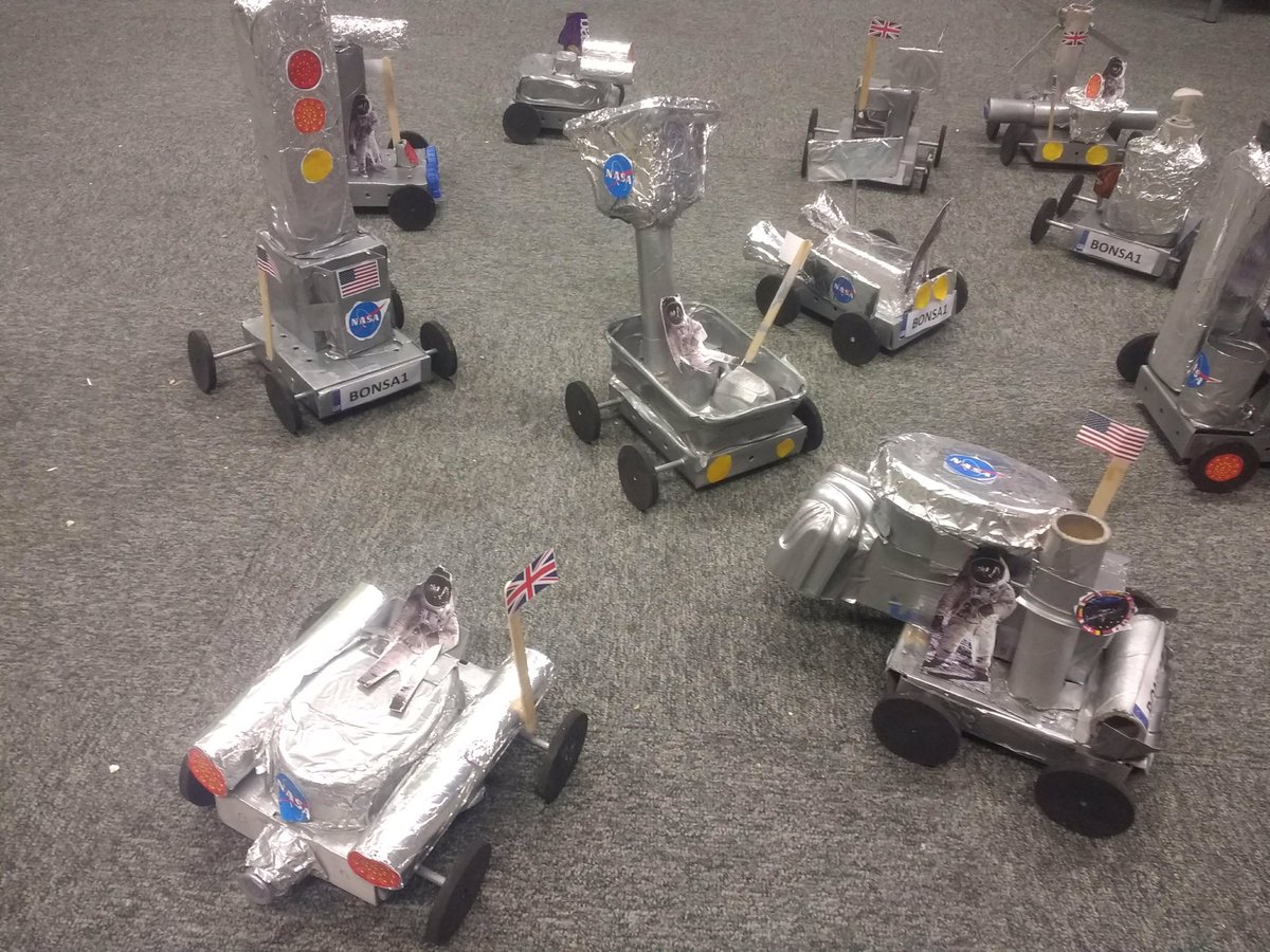 MrsWilson_DT's tweet photo. Check out our very skilled year 2’s moon buggies!!! #mechanisms #wheelsandaxles #beecroftDT https://t.co/cAUOqaLCXl