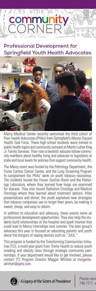 livewellTCI's tweet photo. Check out local resident advocacy stories from our Live Well #TCI partners at @HealthTaskForce MLK Jr. Family Services and @WayFindersMA in the most recent issue of the Mercy Journal! @THOfNewEngland @TrinityHealthMI 

You can find the full issue here: https://t.co/YzRiZUxWDr https://t.co/HNG8cv3EcG