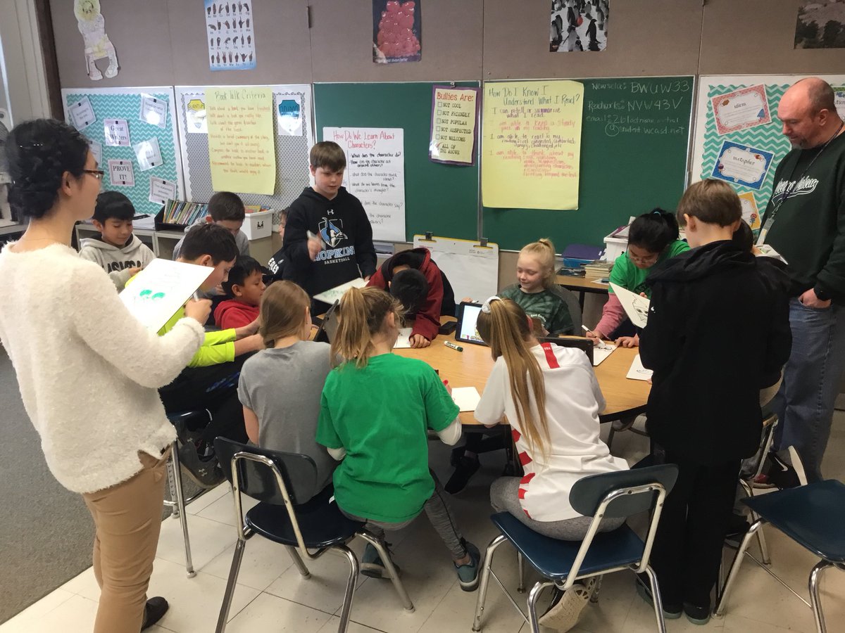 This is how Room 20 likes to have indoor recess. Having a whole class drawing competition!