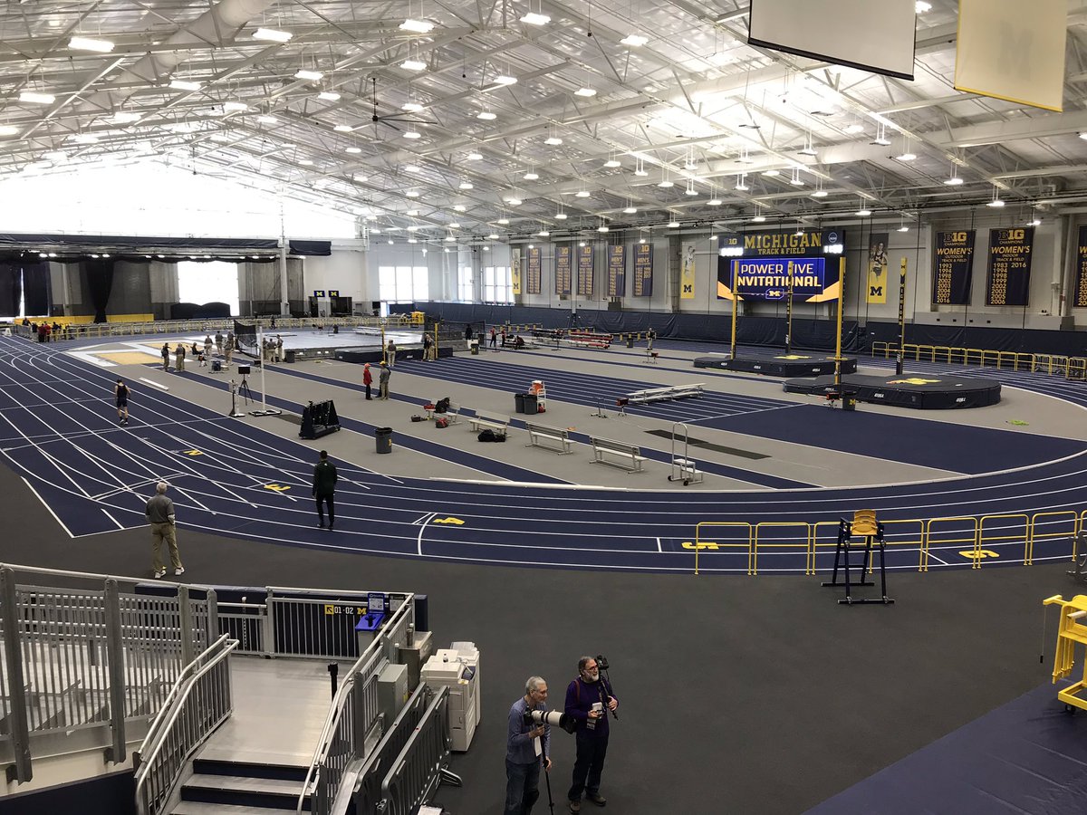 This @UMichTrack indoor facility still has that new car smell! It’s a ...