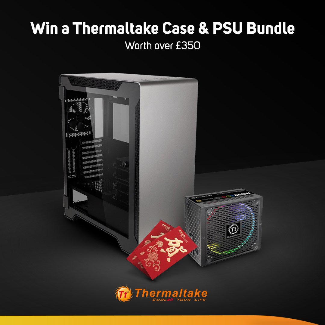 ScanComputers's tweet photo. #WIN a @Thermaltake Case &amp; PSU Bundle worth over £350 in our weekly #competition! Make sure to take a screenshot of the product with a red envelope (found on their product pages) and share it in the comments, that's two extra entries!! Enter here: https://t.co/TEwGn1rJNQ https://t.co/sGNU1d6DY8