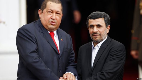 2)“Chávez has signed a secret strategic cooperation agreement with Iranian President Mahmoud Ahmadinejad on October 19, 2010, aimed at building an Iran-Venezuelan missile base on Venezuelan soil.”