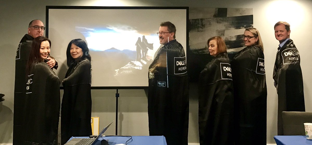 FY20 #DellEMCHeroes is going to be fun! We are going to make Tech Heroes out of our @DellEMCPartners 🤗