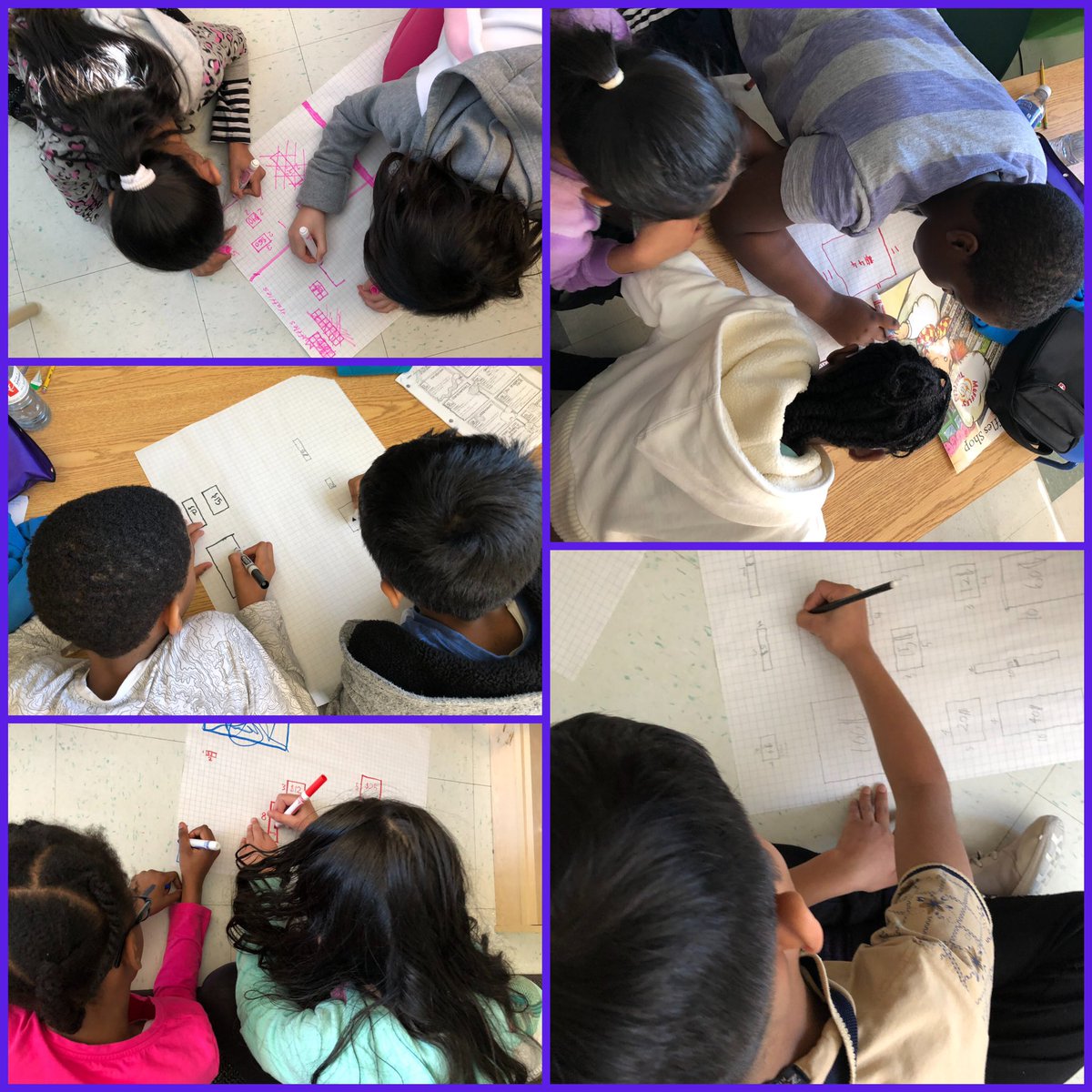 EmmPenn32's tweet photo. Strengthening our conceptual grasp of multiplication and its properties using the area model @brisdaleps @angant13 @ctfosnot #MufflesTruffles https://t.co/8ffHXmzP5m