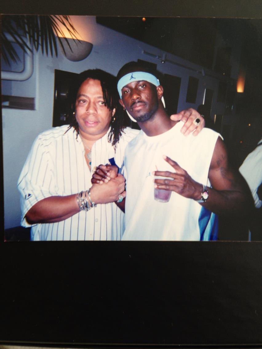 Rick James house party. Always showed me nothing but love. Happy Birthday to the Legend 