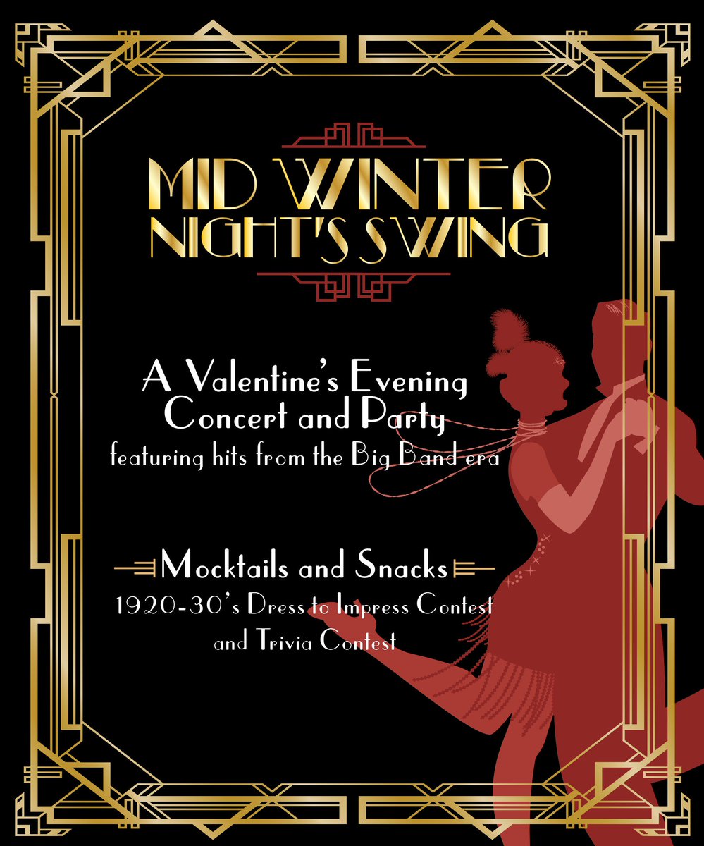 SHUChoirs's tweet photo. We're less than two weeks away! Mocktails and snacks, Costume and Trivia contests, professional dancers and of course our talented SHU singers with a live band! There's no better place to be on Valentine's day! https://t.co/jdcxXnDSpQ